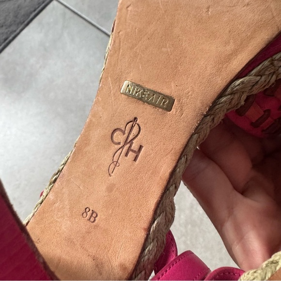 Cole Haan Pink Strappy Heels - size 8 - Picture 6 of 8